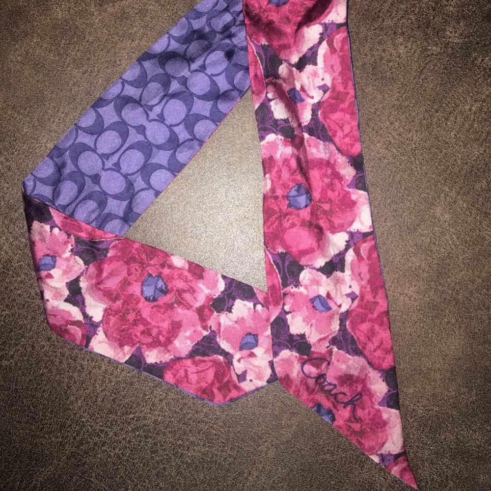 Coach Silk Scarf